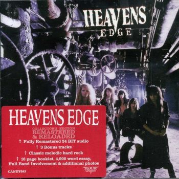 HEAVENS EDGE - Heavens Edge [Rock Candy Remastered +3] front