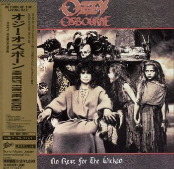 OZZY OSBOURNE - No Rest For The Wicked [LTD Japan miniLP remastered +2] front
