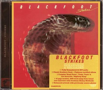 BLACKFOOT - Strikes [Rock Candy remastered] front