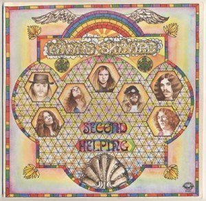 Lynyrd Skynyrd 1974 Second Helping LP face poster 500