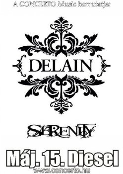 Delain - Diesel Club, Budapest, Hungary (2011)