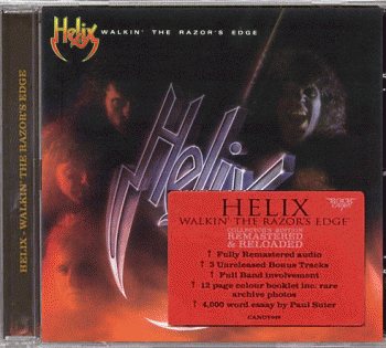 HELIX - Walkin' The Razor's Edge [Rock Candy remaster]  front