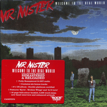 Mr. Mister - Welcome To The Real World [Rock Candy Remastered & Reloaded] front