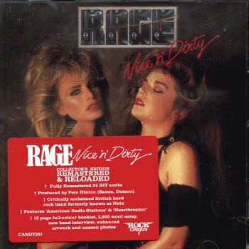 RAGE - Nice 'N' Dirty [Rock Candy Remastered & Reloaded] front