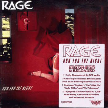 RAGE - Run For The Night [Rock Candy Remastered & Reloaded] front