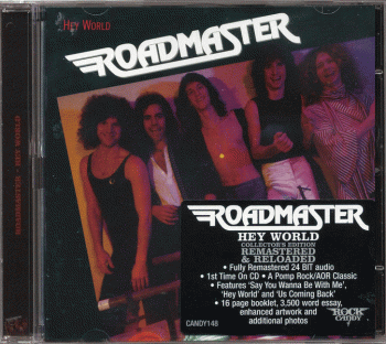 Roadmaster - Hey World [Rock Candy remaster] front