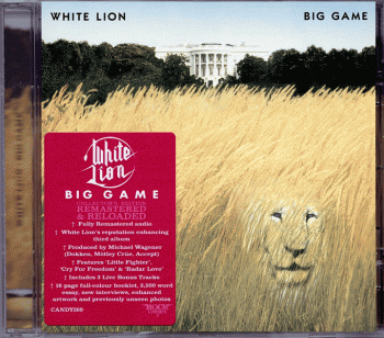 WHITE LION - Big Game [Rock Candy Remastered & Reloaded] front