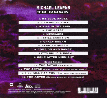 Michael Learns To Rock - Michael Learns To Rock [Remastered] - back