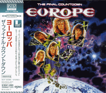 Europe - The Final Countdown [Japan remaster BSCD2] front obi