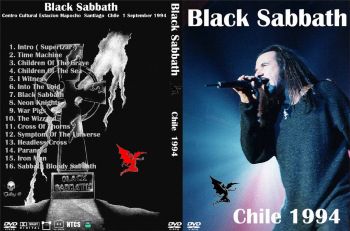 DVD Cover Low Resorution - Black Sabbath 1994-09-01 Santiago, Chile