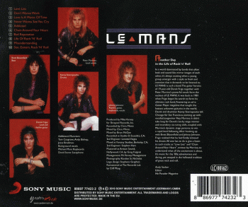 Le Mans - Le Mans [Yesterrock remaster] back