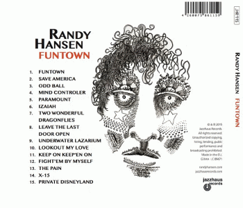RANDY HANSEN - Funtown - back