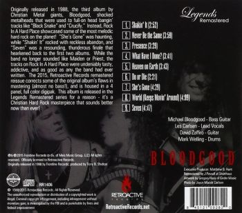 BLOODGOOD - Rock In A Hard Place [Legends Remastered Series] back