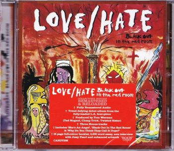 LOVE-HATE - Black Out In The Red Room [Rock Candy remaster] jewel case