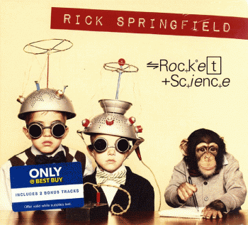 RICK SPRINGFIELD - Rocket Science [Best Buy Edition exclusive bonus tracks] front