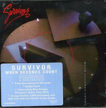 SURVIVOR - When Seconds Count [Rock Candy remaster] front