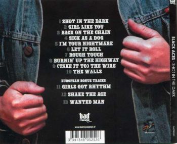 BLACK ACES - Shot In The Dark [European CD version +3] back