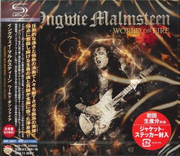 YNGWIE MALMSTEEN - World On Fire [Japan SHM-CD] front