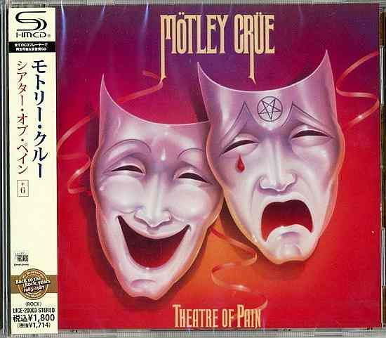 MOTLEY CRUE – Theatre Of Pain +6 bonus [Japan SHM-CD remastered]