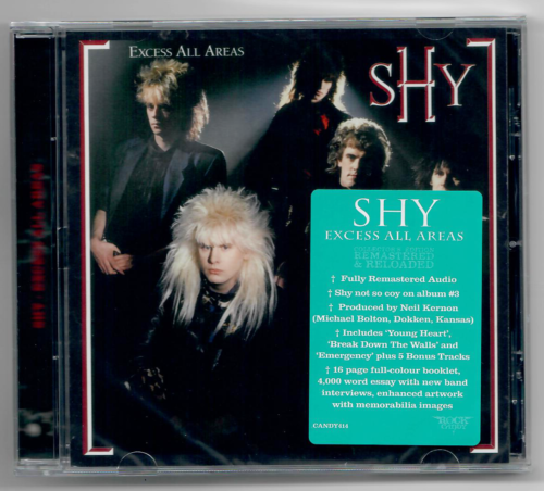 Shy – Excess All Areas [RockCandy Records +4 bonus] 2019