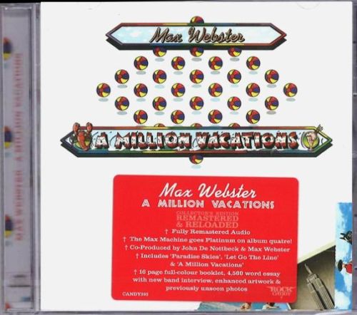 Max Webster – A Million Vacations [Rock Candy Remaster] 2018