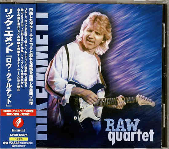 RIK EMMETT – Raw Quartet [Japan release] Out of Print