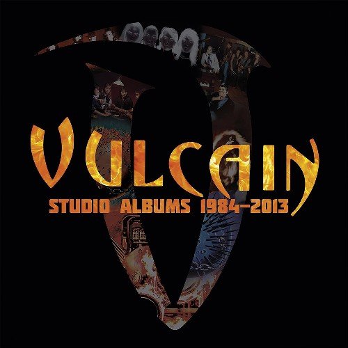 VULCAIN - STUDIO ALBUMS 1984-2013 - 8CD BOX + DIGITAL 2019 Remaster