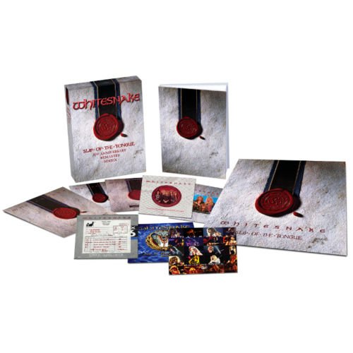 Whitesnake - Slip of The Tongue (30th Anniversary Edition) Box-Set , 6 CD+DVD, 2019