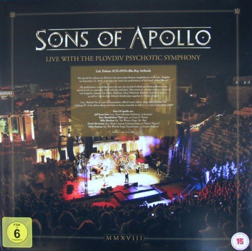 Sons Of Apollo - Live With The Plovdiv Psychotic Symphony [2019, DVD9]