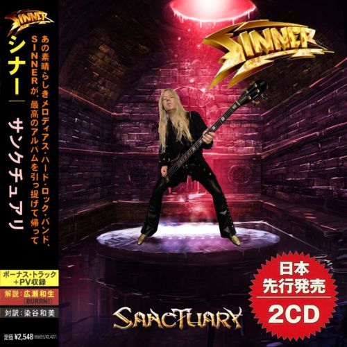Sinner - Sanctuary [Japan Edition] 2019, 2 CD