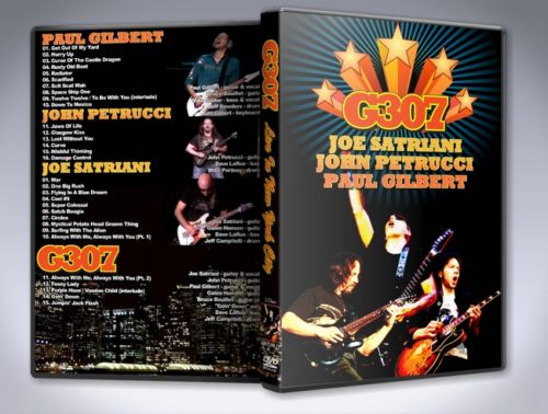 DVD Cover For Show 2 - G3 2007 NYC