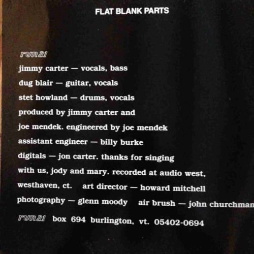 Run 21 ‎– Flat Blank Parts 1986