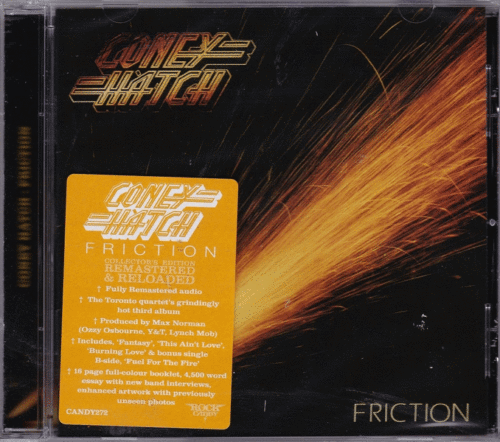 CONEY HATCH – Friction [Rock Candy remaster +1 bonus ]