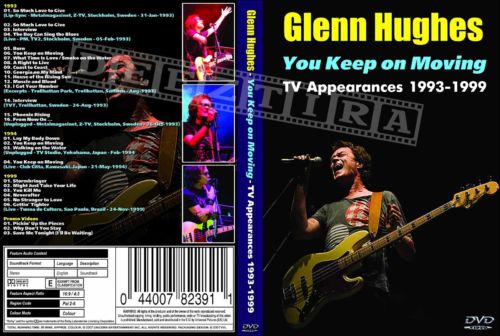 Glenn Hughes - You keep on moving - TV Appearances 1993 - 1999 [DVD]