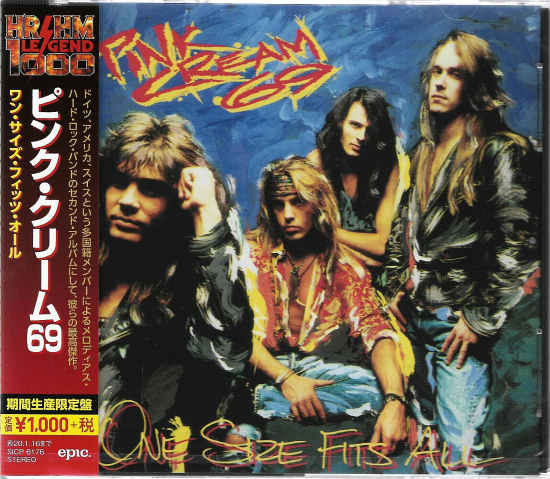 PINK CREAM 69 – One Size Fits All [Japan HR/HM Legend 1000 Remasters] (2019)