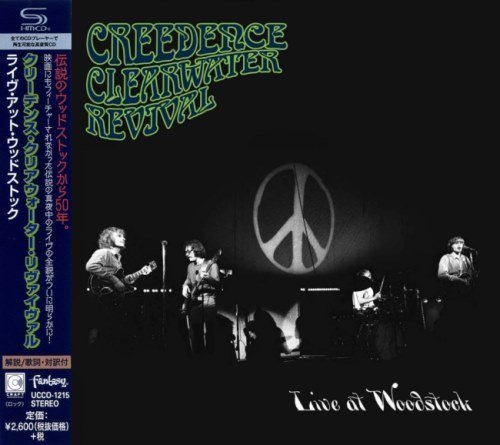 Creedence Clearwater Revival - Live At Woodstock [Japanese Edition SHM-CD] (1969) [2019]