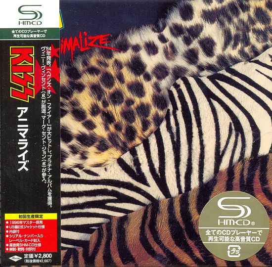 KISS – Animalize {Japan Ltd mini-LP Numbered SHM-CD Remastered}