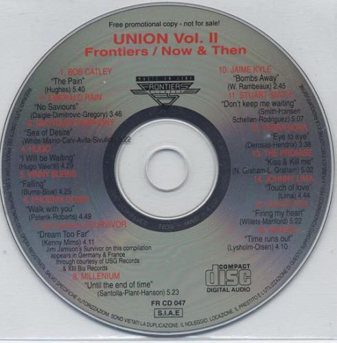 Various ‎– Union Vol. II - Frontiers / Now & Then 1999