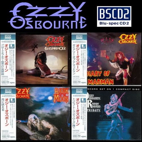 Ozzy Osbourne - 4 Blu-spec CD2 Albums Collection (2013)