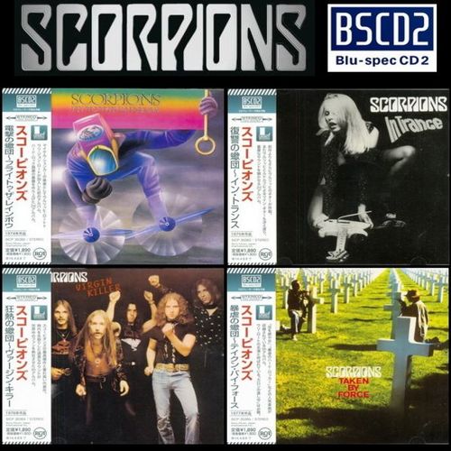 Scorpions - 4 Blu-spec CD2 Albums Collection (2013)