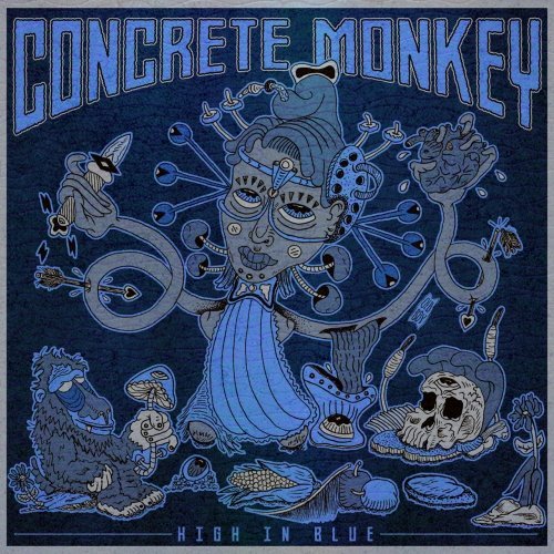 Concrete Monkey - High in Blue (2020)