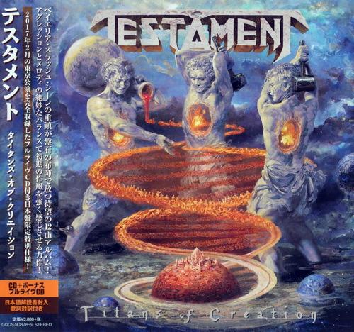 Testament - Titans of Creation (Japan Edition) 2020, 2 CD