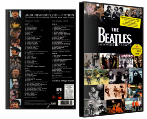  The Beatles - Unsurpassed Promos [2011, Rock, 4 DVD]
