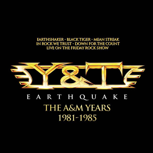 Y & T ‎– Earthquake - The A&M Years 2013, Box Set, 4 CD