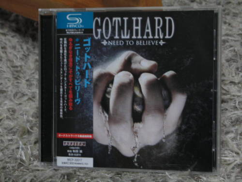 Gotthard - Need To Believe (MICP-30017)(SHM-CD